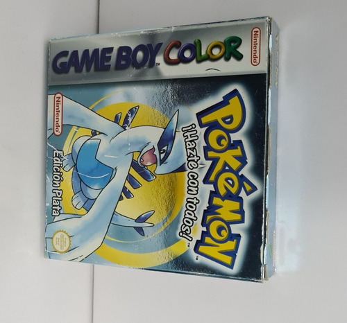 Pokémon Plata Silver Nintendo Game Boy Color Lugia Español (Usado)