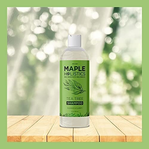 Tea Tree Shampoo Para Homens E Mulheres - Tea Tree Oil Sham