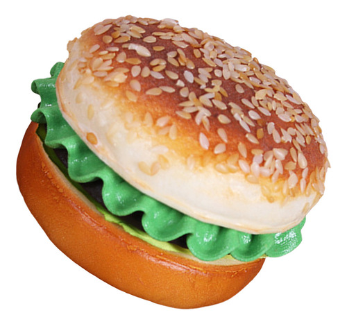 Comida Artificial Modelo Hamburguesa Simulada Con Hot Dog