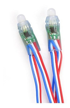 Ws2811 Pixel Led String Lights Dc 12v Impermeable 50pcs...