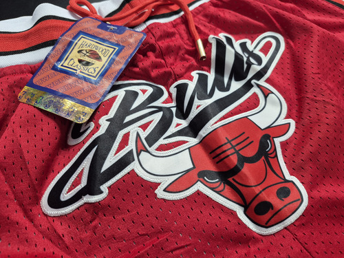 Short Bermuda Nba Básquet Chicago Bulls Rojo Xl