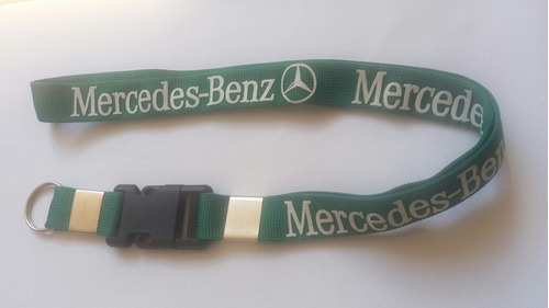 Chaveiro Emborrachado Mercedes Benz Verde 