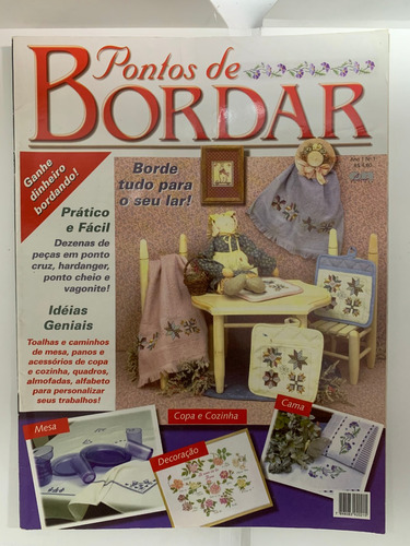 Revista Ponto De Bordar 1 Handanger Vagonite Toalhas 3104