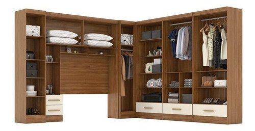 Quarto Modulado Casal Completo 6 Peças 6 Portas 5 Ggwt