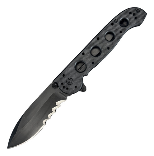 Canivete Tático Carson M21 Cabo G10 Clip Bolso C/ 2 Travas