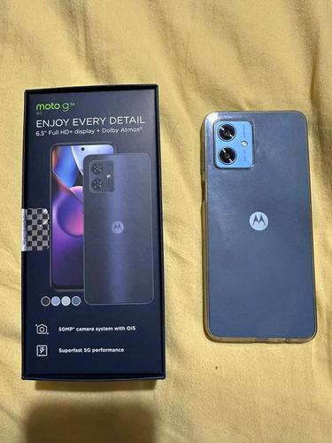 Celular Motorola Moto G54 5g 8gb 256gb 6.5 Azul Indigo Fhd+ 50 Mp Dolby Atmos (Usado)