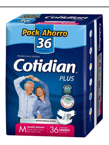 Cotidian Plus Mediano X46 Unids Ver Descripción Envio Gratis