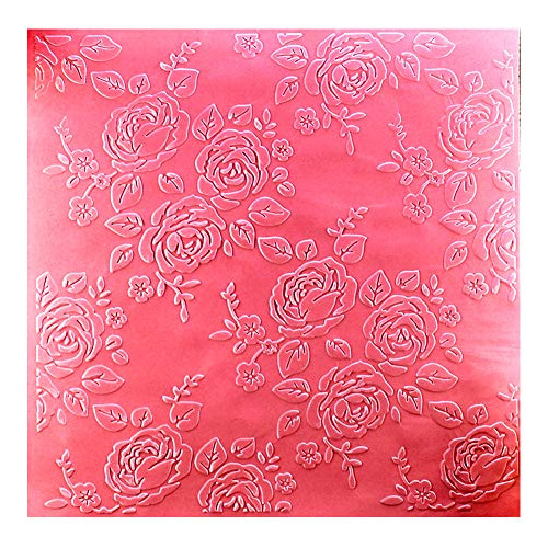 Carpetas De Embossing De Plástico Diseño De Rosas Gra...