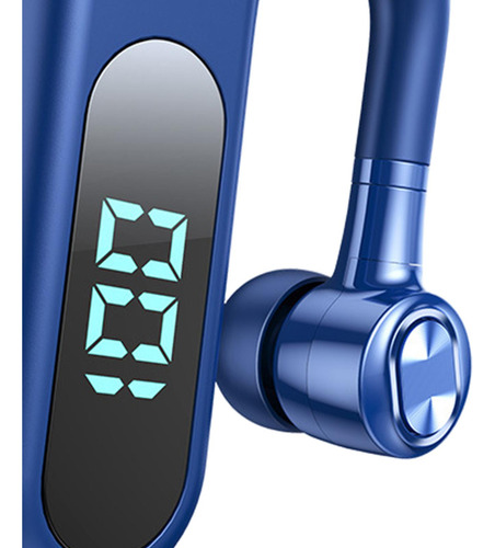 Auricular Bluetooth 5.2 Auricular Con Micrófono Azul