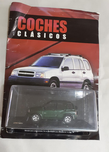 Colecciòn Coches Clásicos Chevrolet Tracker 2001 Escala 1/43