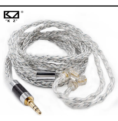 Cable Kz Silver/blue Mixed 784 Core 3.5mm-c