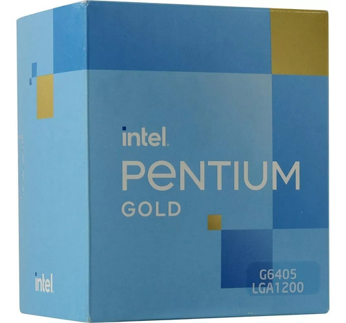 Procesador Intel Pentium Gold G6405 Caché De 4 M, 4,10 Ghz