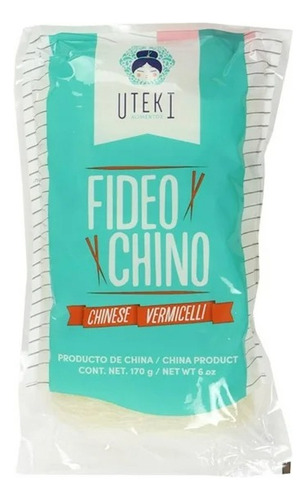 10 Pza Fideo Chino Uteki 170 G