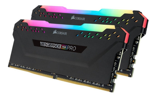 Imagen 5 de 5 de Memoria Ddr4 2x8gb 2666mhz Corsair Vengeance Rgb Pro Black