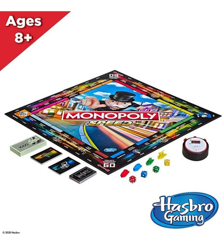 Juego De Mesa Bop It Hasbro Gaming Mas Regalo Monopoly