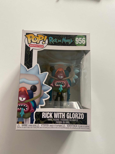 Rick And Morty Funko Pop Rick Whith Glorzo #956