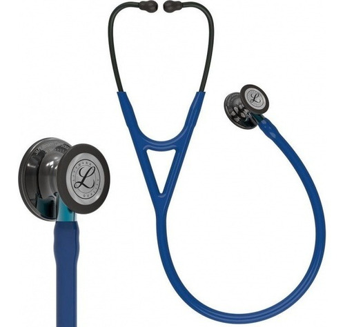 Fonendoscopio Cardiology Iv Navy Smoke Mirror+linterna