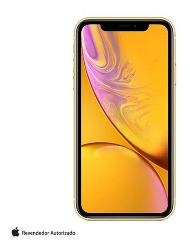iPhone XR Amarelo Tela 6,1 4g 128 Gb Câmera 12 Mp Mryf2bz/a