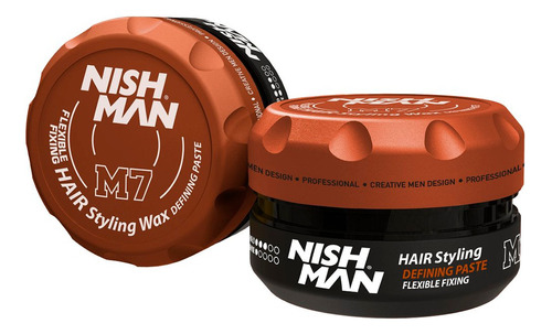 Nishman Hair Styling M7 Pasta Matte 100ml Crema Para Peinar