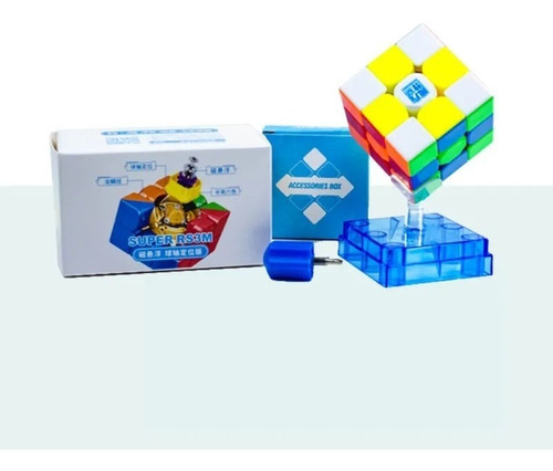 Imagen 5 de 10 de Cubo De Rubik 3x3 Magnético Moyu Super Rs3m Ball Core Maglev