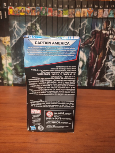 Imagen 4 de 4 de Figura Marvel Capitán América Nueva Y Original