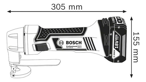 Cizalla Batería Bosch Gsc 18v-16