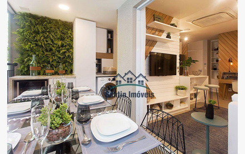 Imagem 2 de 14 de Apartamento Pronto P Morar Com 2 Quartos, Varanda, Lazer Com Piscina, Vaga De Garagem À Venda, 47 M² Por R$ 550.000 - Vila Mariana - São Paulo/sp - Ap2281