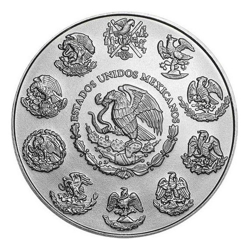 1 Moneda Onza De Plata Libertad Ley .999 En Su Cápsula