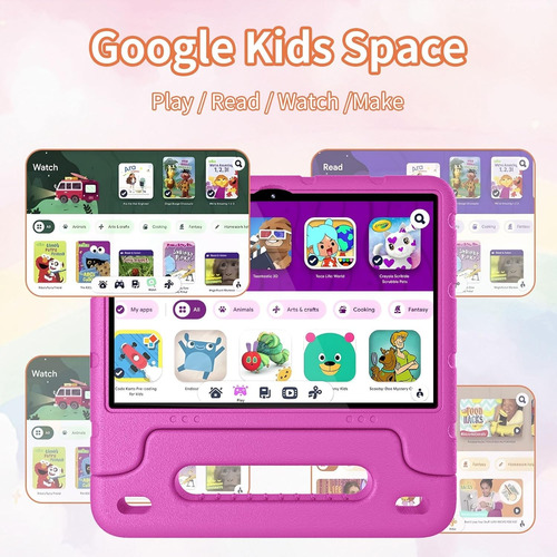 Tableta «kids Tablet Android 10 De 64 Gb Con Doble Cámara P