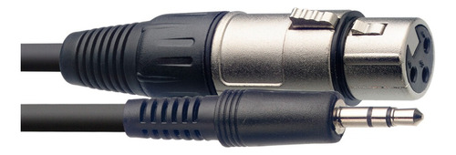 Cable Stagg Sac3mpsxf Mini Plug - Canon Hembra 3 Metros