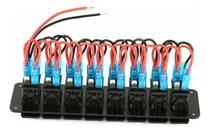 Comprar Panel De Interruptores Marine Breaker Led Azul Con Panel,