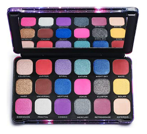 Paleta De Sombras De Ojos Makeup Revolution, Forever Flawles