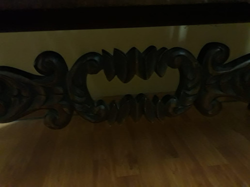 Imagen 7 de 10 de Banqueta De Madera Años 80 En Perfecto Estado.