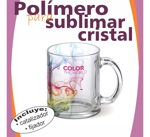 Polímero Poliéster Para Sublimar Cerámica Vidrio S/envío (Usado)