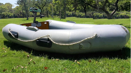 Bote Inflable Marca Ferramar Con Motor 2.7 Hp Cruise´n Carry