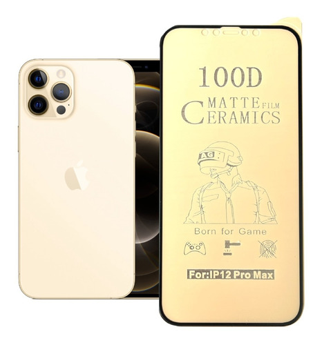 Film Ceramico Mate Compatible iPhone 12 Pro Max