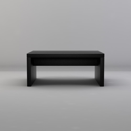 Imagen 3 de 4 de Tarima Elevador De Monitor Para Pc 30x20x10 Color Negro