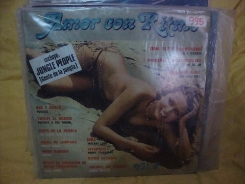 Vinilo Amor Con Ritmo Volumen 4 Logan Poussez Joelma Cp1