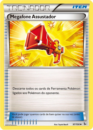 Pokemon Xy Item Startling Megaphone 97/106 2014 Word Champ