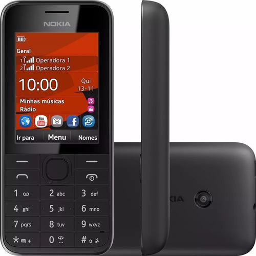 Nokia 208 Dual Chip Nacional Original Lacrado - Novo 