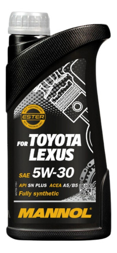 Aceite 5w30   Mannol Para Toyota/lexus  Acea A5-b5  1 Litro