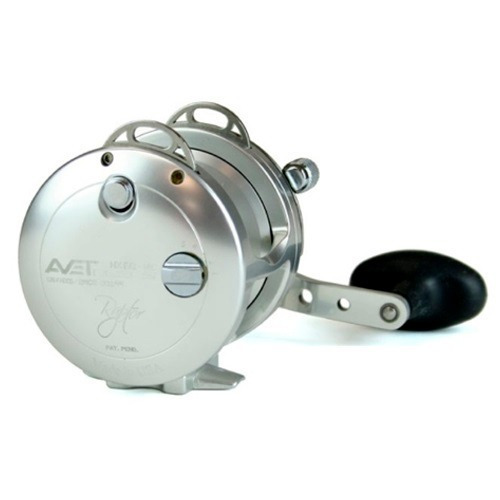 Carrete Convencional Raptor - Plata - 2v - Avet Hx 5/2-mc