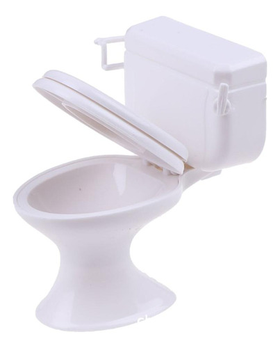 5 Muebles De Casa De Muñecas Blanca Modelo De Baño De