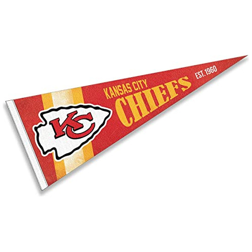 Banderín Retro De Kansas City Chiefs