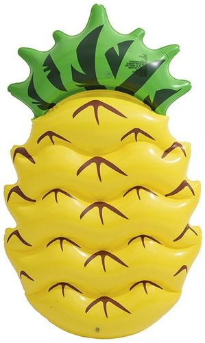 Imagen 9 de 9 de Colchoneta Inflable Piña Anana Bestway 43159 Pileta Playa