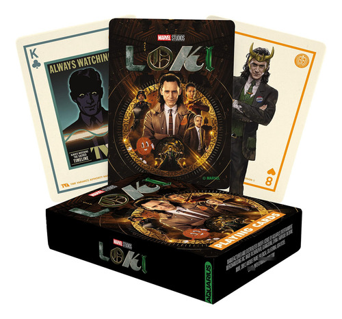 Baraja De Cartas Temática Loki Para Juegos De Mesa Coleccion