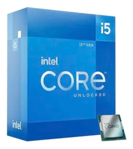 Procesador Intel Core I5-12400 4.40ghz 18m Lga1200 12va. Gen