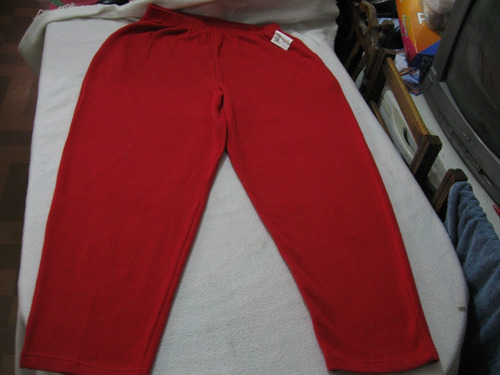Pantalon De Buzo De Mujer Charter Club Talla Xxl Color Rojo 