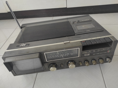 Imagen 2 de 8 de Jvc Vintage Radio Tv Cassette Modelo Cx 500 Coleccion