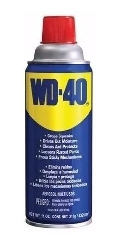 Wd-40 Lubricante Limpiante Antioxidante Antihumedad 311 Grs